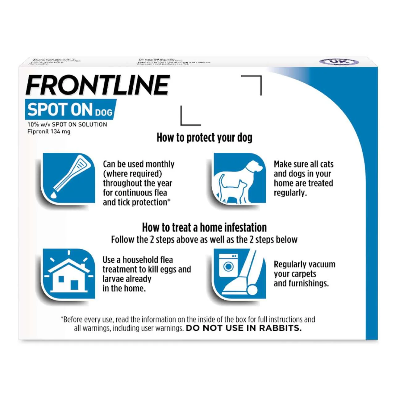 Frontline Spot On Flea & Tick Treatment for Medium Dogs (10-20kg) - Image 4