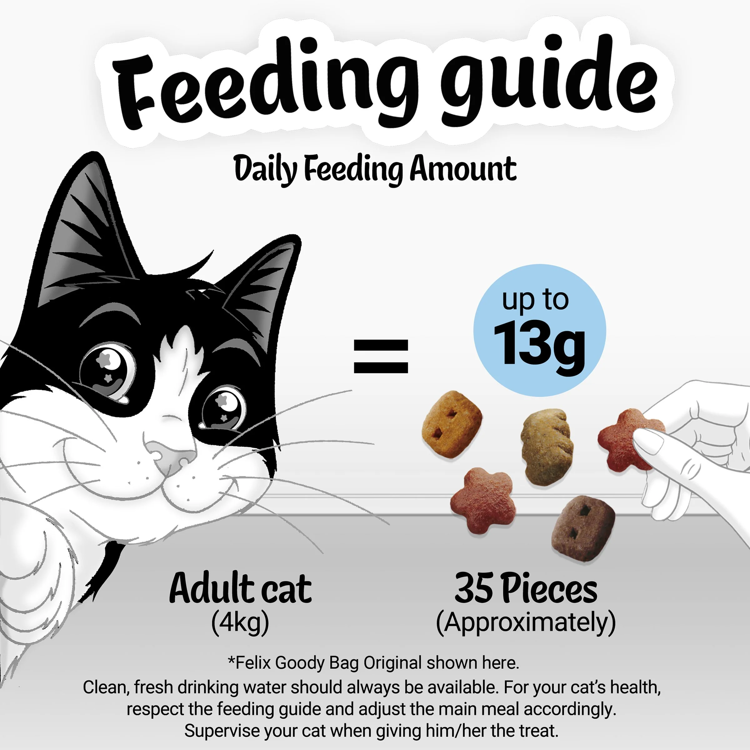 Purina Felix Party Mix Adult Cat Treats - Fish - Image 6